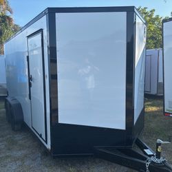Spartan 7 x 16 Enclosed 7k Cargo Trailer