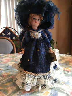 Porcelain Victorian Doll