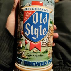 Vintage 1986 Heilemans Old Style Limited Edition Beer Stein