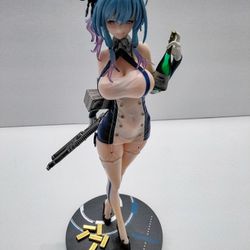 Anime Figure- Azur Lane St Louis  1/7 Scale Light Version Pvc Doll - Everything Included  Except Backdrop Picture 
