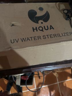 Hqua uv water sterilization system