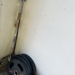 AgileFit Olympic Weights & Curl Bar