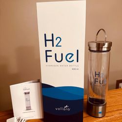 H2 FUEL Hydrogen Water Bottle - Brand New - Makes Hydrogen Water