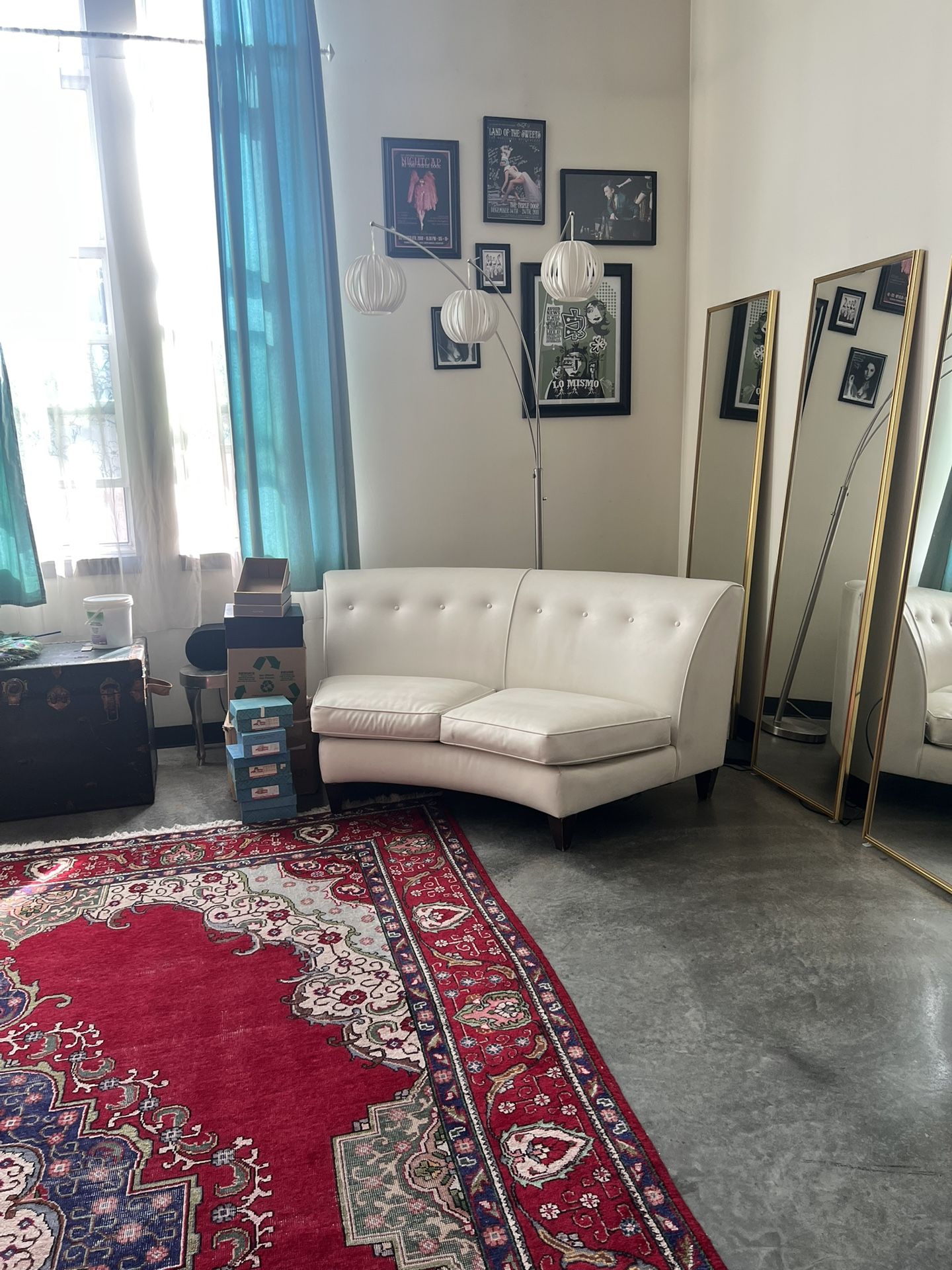 Dramatic Loveseat