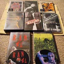 Criterion Collection OOP DVD LOT RARE Au Hashard Balthazar Rare DVD MOVIE LOT