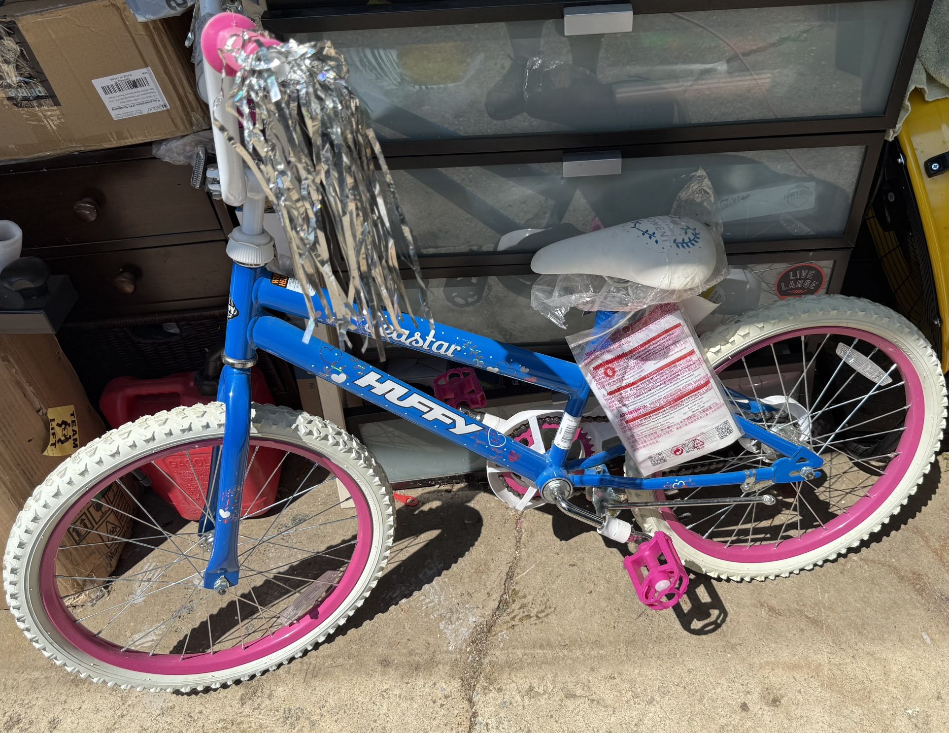 Huffy 20" Sea Star Kids' Bike, New