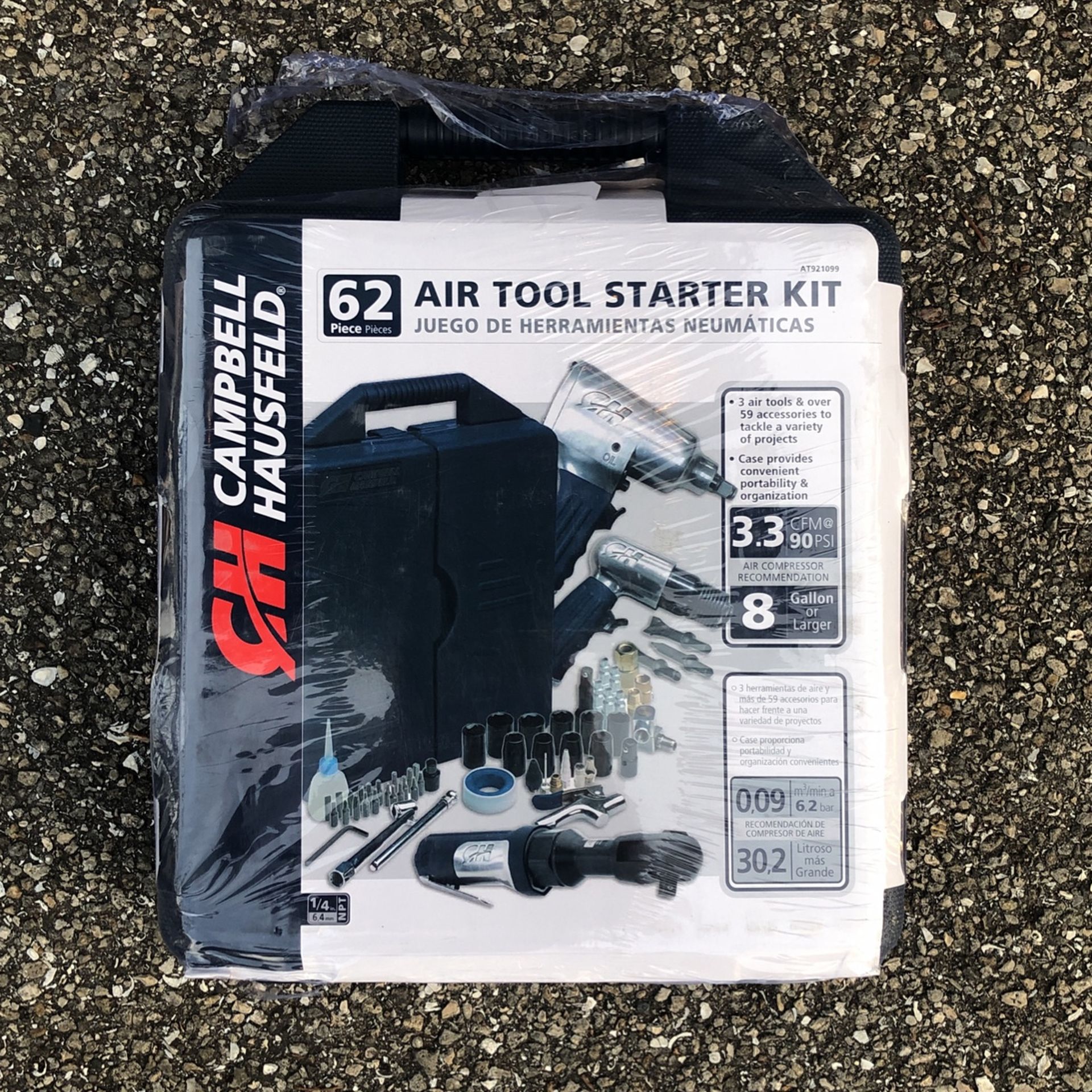 62 Air Tool Starter Kit - New 