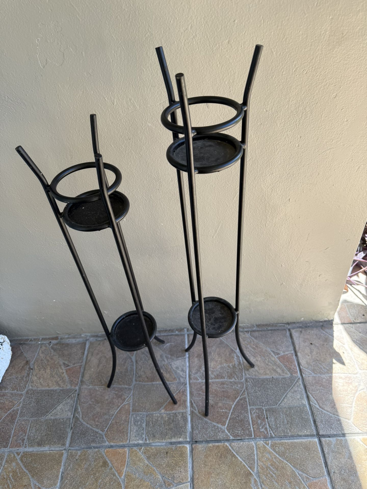 Two Scented Candles Holder