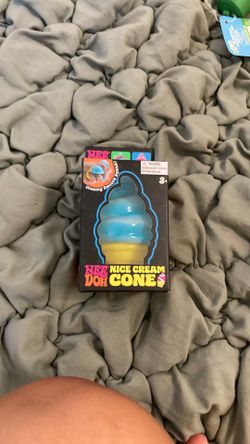 blue needoh nice cream cone