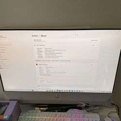 HP All In One 27 Inch