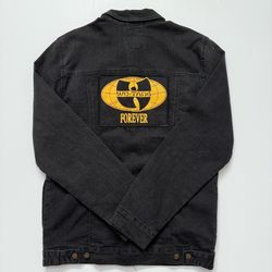 🔴Wu-Tang Denim Jacket Size XL Wu-Tang Forever Rza Gza ODB