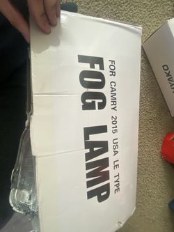 2015-2017 Camry LE Fog Light Pair