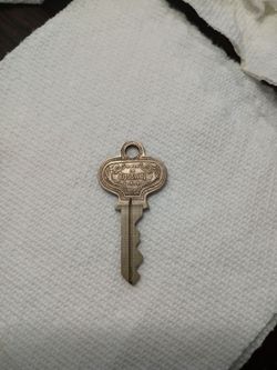 Russwin Ornate brass key Rate 1910 era