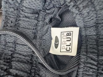 Blue and grey pro club shorts