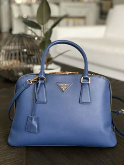 Prada Saffiano Promenade Leather Bag (Retail Price $2,450)