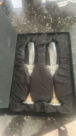 Decorative Champagne Flutes Set of 2 from Things Remembered