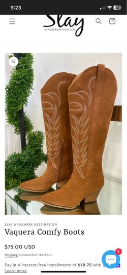Vaquera Comfy Western Cowboy Boots