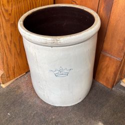 10 Gallon Blue Crown Crock