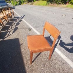 Danish Chair Walnut Made In Denmack Mid Century Modern Vintage Original