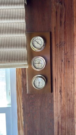 Temperature, barometric, and humidity