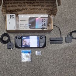 Valve Deck OLED Black Handheld Console Bundles 