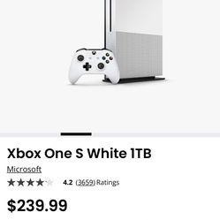 Xbox One S White 1TB