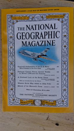 1959 National Geographic Magazine