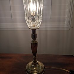 Vintage Cut Crystal Lamp