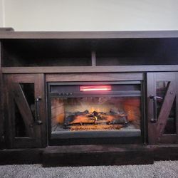 Fireplace TV Stand