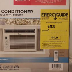 AC window unit 6000 BTU