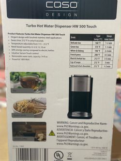 Hot water dispenser