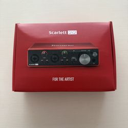 Focusrite Scarlett 2i2 USB-C Audio Interface (3rd Generation)