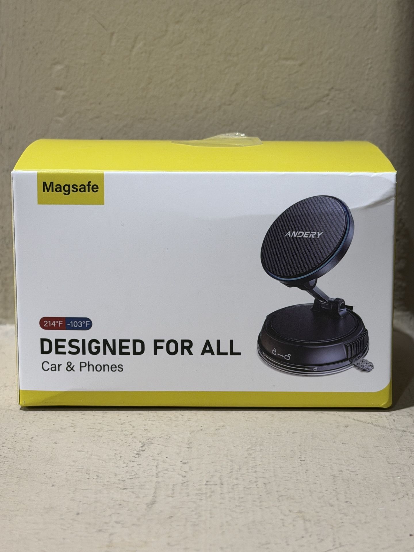 MagSafe Car Mount Charger for iPhone (12–17)