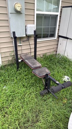 CAP Strength Weight Bench with Rack