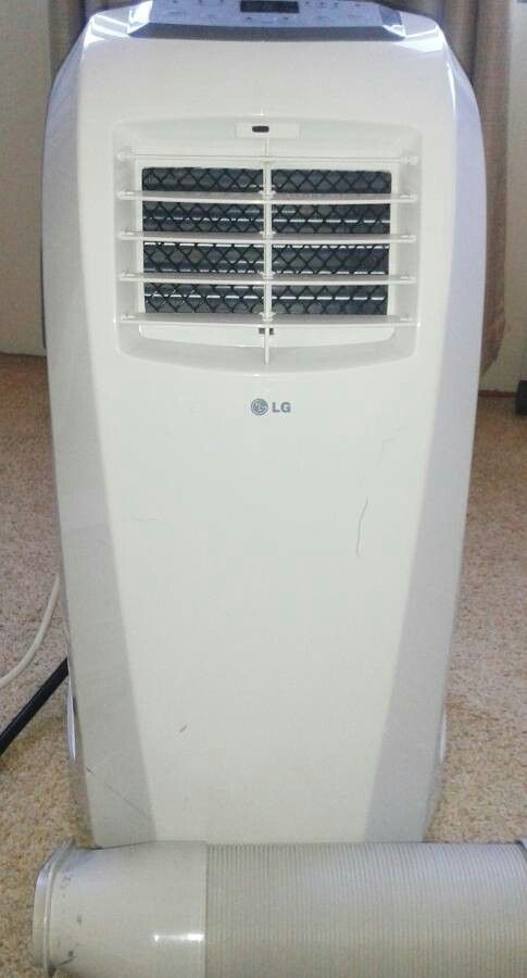 LG AC - 10,000 BTU Portable Air Conditioner + A/C Hose, Window Kit -