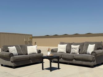 Couch and love seat set
