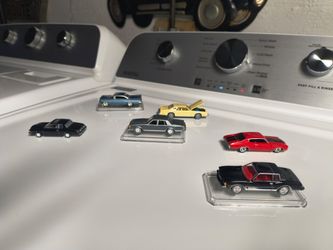 Toy Chevy cars and 1 Lincoln Continental