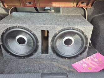 Infinity 12inch subwoofers