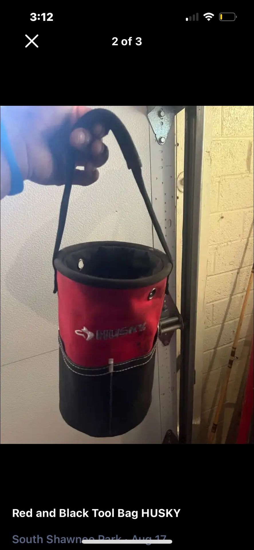Red Husky Tool Bag