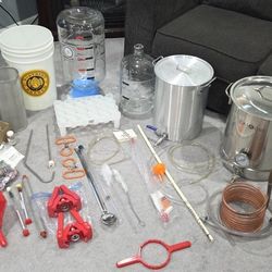 Complete Brewing Kit. Everything you need to Brew. You will not find a more complete set for this price!