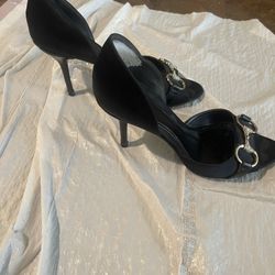 71/2 Gucci Hugh Heel Dreesy Shoes