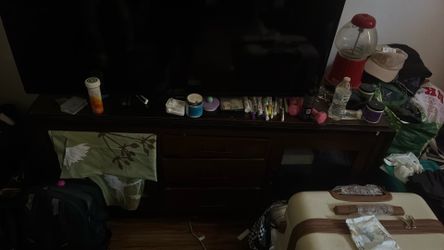 Tv stand with three drawers