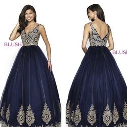 New With Tags Size 10 Blush Prom Gown $99