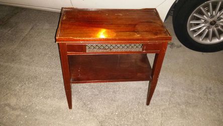 Antique End Table