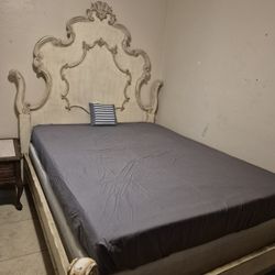 Beautiful Bed Wood Heavy