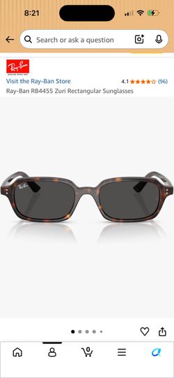 Ray Ban Zuri Rectangular Sunglasses