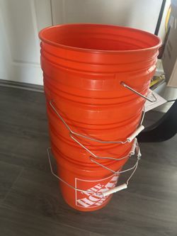 Home Depot Buckets