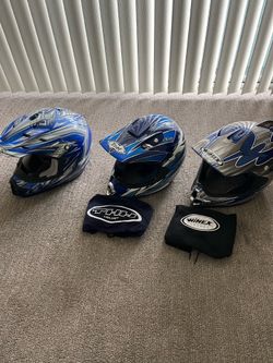 Motocross helmets