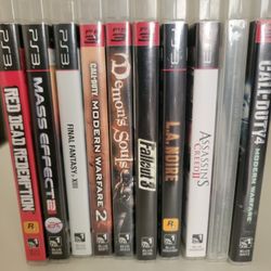 10 Playstation 3 Games