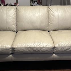 Real Leather Sofa